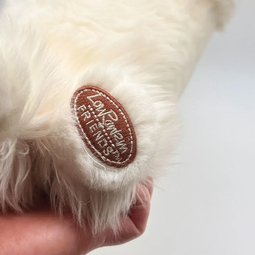 Dakin Lou Rankin Snowflake Terrier Puppy Dog Plush Stuffed Animal Applause Soft